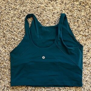 lululemon athletica Teal Crop Top